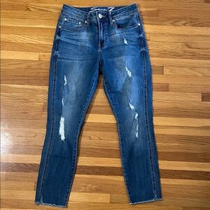 SEVEN7 high rise ankle skinny sz 4